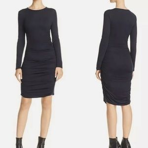 Theory - ruched mini dress